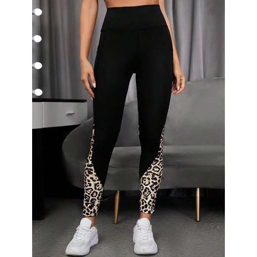 Legginsy damskie z podwójną kieszenią - Panterka S ze sklepu Intimica.pl w kategorii Spodnie damskie - zdjęcie 179623290