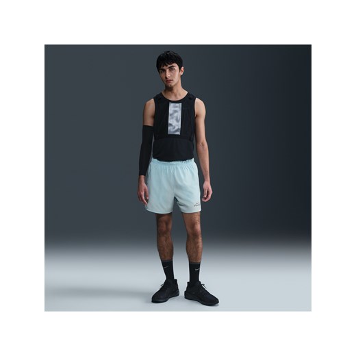 Męskie spodenki do biegania z wszytą bielizną 13 cm Dri-FIT Nike Challenger Flash - Niebieski ze sklepu Nike poland w kategorii Spodenki męskie - zdjęcie 179627670