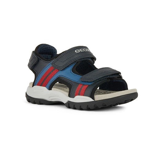 Sandały dziecięce Geox ze skóry na rzepy 