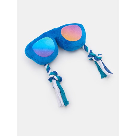 Sinsay - Zabawka dla psa w kształcie okularów - niebieski Sinsay One Size Sinsay