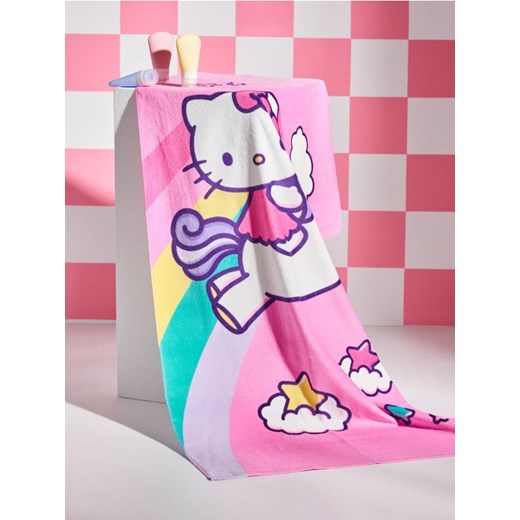 Sinsay - Ręcznik Hello Kitty - różowy ze sklepu Sinsay w kategorii Ręczniki - zdjęcie 179632580