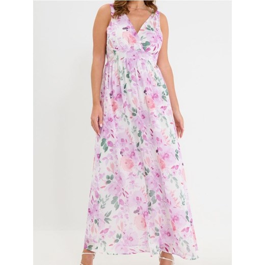 Sinsay - Sukienka maxi w kwiaty - wielobarwny ze sklepu Sinsay w kategorii Sukienki - zdjęcie 179632650