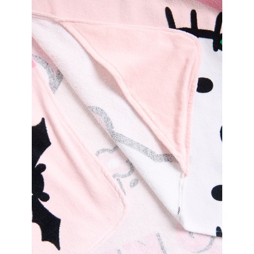 Reserved - Ręcznik plażowy z kapturem Hello Kitty and Friends - różowy Reserved ONE SIZE Reserved