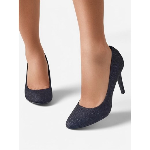 Czółenka Royalfashion.pl czarne wiosenne eleganckie 