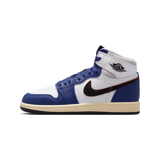 Buty dla małych dzieci Jordan 1 Retro High OG - Biel ze sklepu Nike poland w kategorii Buty sportowe dziecięce - zdjęcie 179636141
