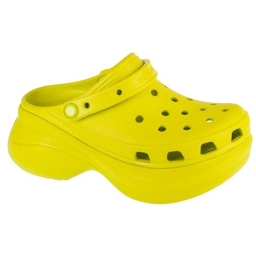 Klapki Crocs Classic Bae Clog  206302-312 zielone ze sklepu ButyModne.pl w kategorii Klapki damskie - zdjęcie 179636191