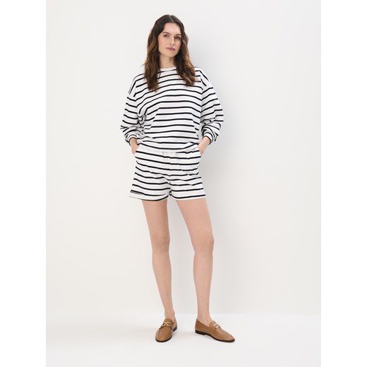 Mohito - Bluza z bawełną - biały Mohito S Mohito