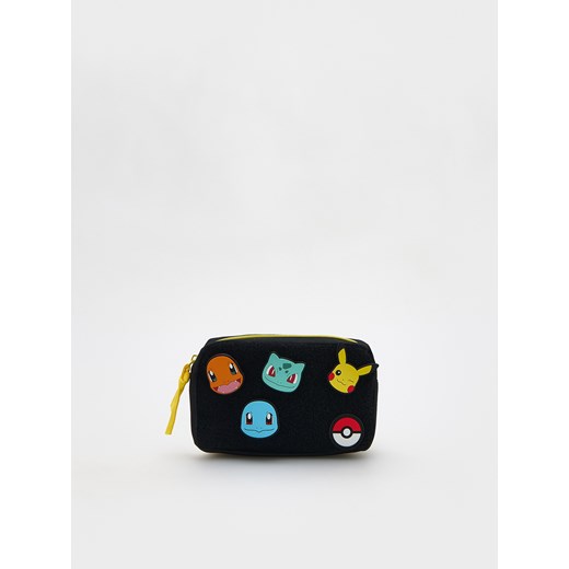 Reserved - Saszetka z przypinkami Pokémon - czarny ze sklepu Reserved w kategorii Torby i walizki dziecięce - zdjęcie 179644583