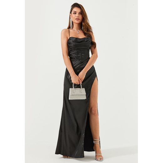 Sukienka maxi gorsetowa na ramiączkach ze sklepu Jacinshop w kategorii Sukienki - zdjęcie 179646213