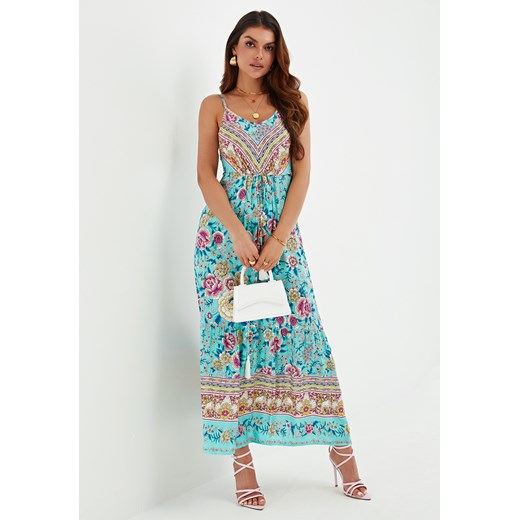 Sukienka maxi na ramiączkach w stylu boho ze sklepu Jacinshop w kategorii Sukienki - zdjęcie 179648664