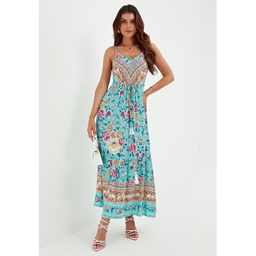 Sukienka maxi na ramiączkach w stylu boho ze sklepu Jacinshop w kategorii Sukienki - zdjęcie 179648680