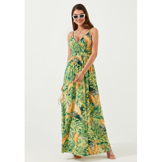 Sukienka maxi na ramiączkach w stylu boho ze sklepu Jacinshop w kategorii Sukienki - zdjęcie 179648682