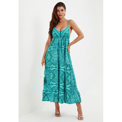 Sukienka maxi na ramiączkach w stylu boho ze sklepu Jacinshop w kategorii Sukienki - zdjęcie 179648683