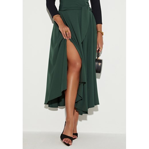 Spódnica maxi wiązana w pasie ze sklepu Jacinshop w kategorii Spódnice - zdjęcie 179648802