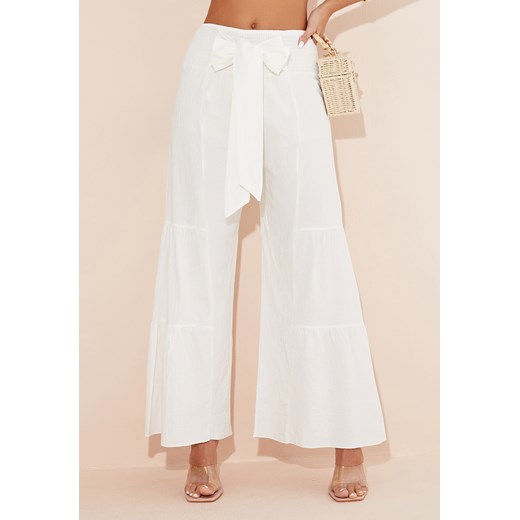 Spodnie z szerokimi nogawkami w stylu boho ze sklepu Jacinshop w kategorii Spodnie damskie - zdjęcie 179651104