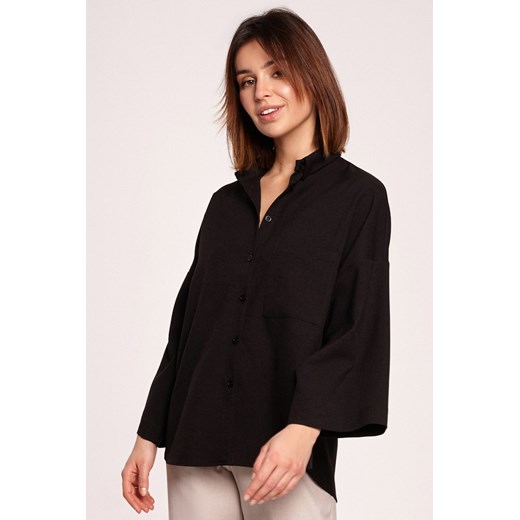 Koszula oversize - czarna ze sklepu Cudmoda w kategorii Koszule damskie - zdjęcie 179656642