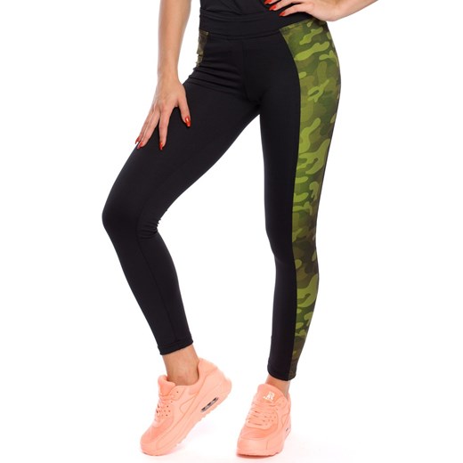 Wygodne legginsy we wzory ze sklepu Cudmoda w kategorii Spodnie damskie - zdjęcie 179656972