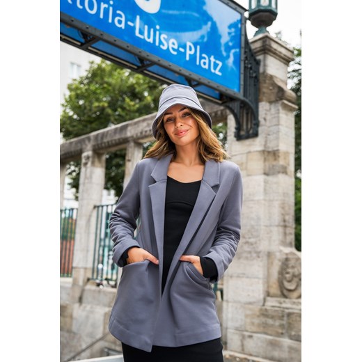 Kapelusz typu bucket hat - antracytowy ze sklepu Cudmoda w kategorii Kapelusze damskie - zdjęcie 179657024