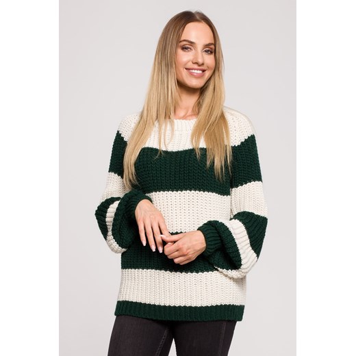 Sweter w pasy - model 4 ze sklepu Cudmoda w kategorii Swetry damskie - zdjęcie 179657130