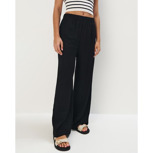 Mohito - Spodnie wide leg - czarny Mohito S Mohito