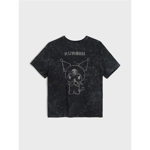 Sinsay - Koszulka Kuromi - czarny ze sklepu Sinsay w kategorii T-shirty chłopięce - zdjęcie 179662894