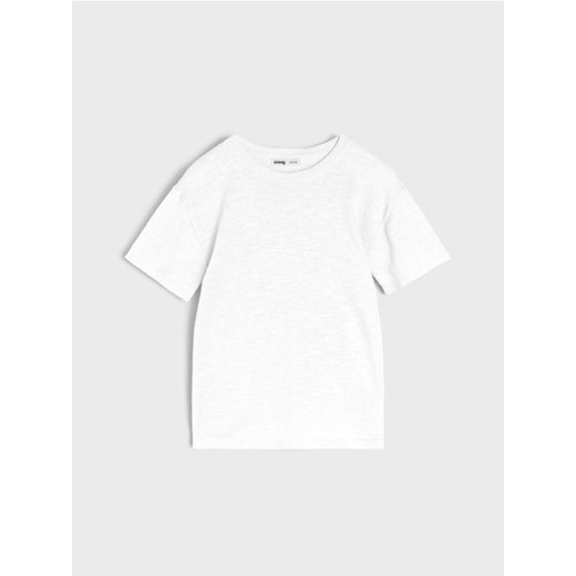 Sinsay - Koszulka swetrowa w stylu basic - biały Sinsay 116 Sinsay