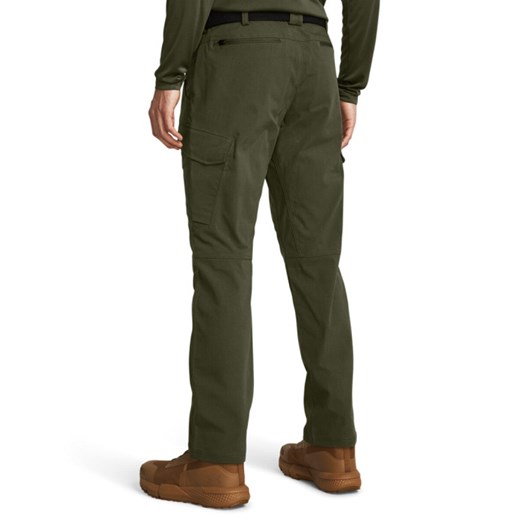 Męskie spodnie taktyczne Under Armour UA Enduro Elite Cargo Pant - khaki ze sklepu Sportstylestory.com w kategorii Spodnie męskie - zdjęcie 179664332