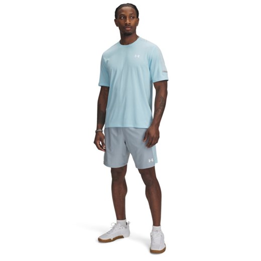 Męskie spodenki treningowe Under Armour UA Tech Utility Shorts - szare ze sklepu Sportstylestory.com w kategorii Spodenki męskie - zdjęcie 179664563