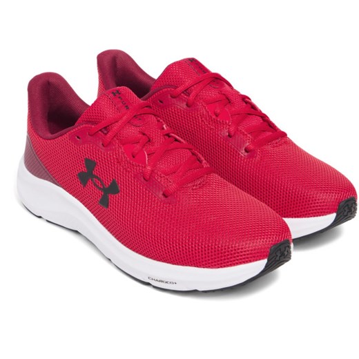 Męskie buty do biegania Under Armour UA Charged Pursuit 4 - czerwone ze sklepu Sportstylestory.com w kategorii Buty sportowe męskie - zdjęcie 179664633