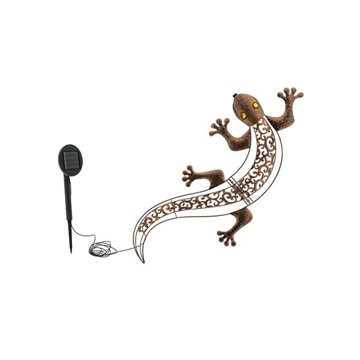 Garden Hero Solarna lampa dekoracyjna w kolorze ciepłej bieli - 69 x 36 cm ze sklepu Limango Polska w kategorii Dekoracje i akcesoria ogrodowe - zdjęcie 179665500
