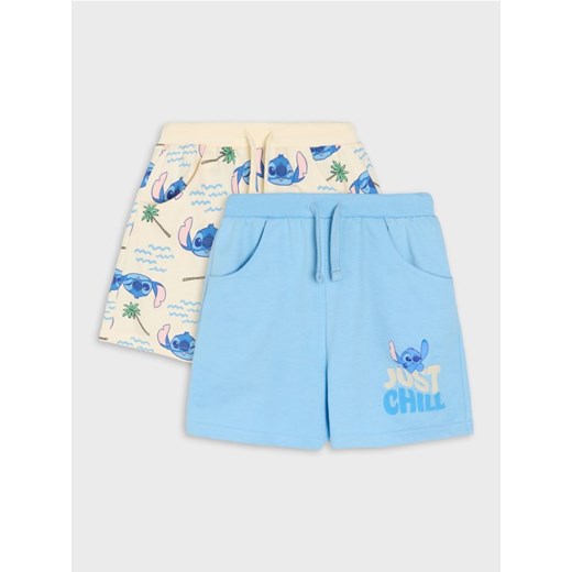 Sinsay - Szorty 2 pack Stitch - wielobarwny ze sklepu Sinsay w kategorii Spodenki chłopięce - zdjęcie 179668790