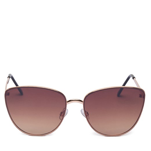 Okulary przeciwsłoneczne JENNY 4WF-016-SS25 Złoty one size eobuwie.pl