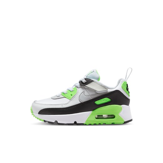 Buty dla małych dzieci Nike Air Max 90 EasyOn - Biel Nike 35 Nike poland