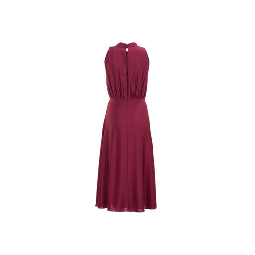 Swing Sukienka koktajlowa 5AI13700 Bordowy Regular Fit Swing 40 MODIVO