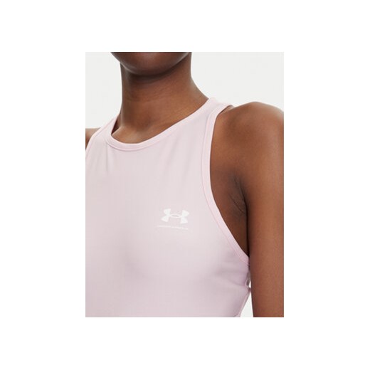 Under Armour Koszulka techniczna HeatGear 1388694 Różowy Slim Fit Under Armour M MODIVO