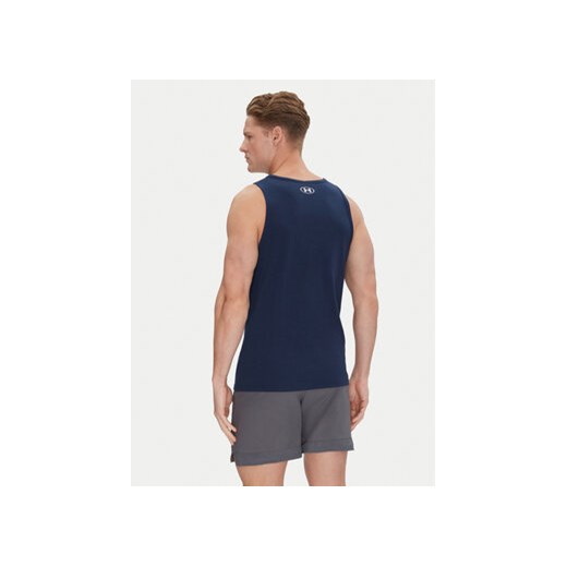 Under Armour Tank top Ua Sportstyle Logo Tank 1382883 Granatowy Loose Fit Under Armour XL MODIVO