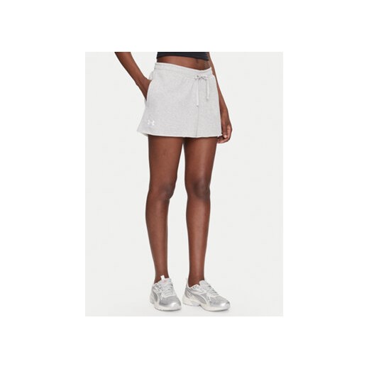 Under Armour Szorty sportowe Rival 1389657 Szary Regular Fit Under Armour L MODIVO