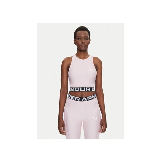 Under Armour Koszulka techniczna HeatGear 1388694 Różowy Slim Fit Under Armour S MODIVO