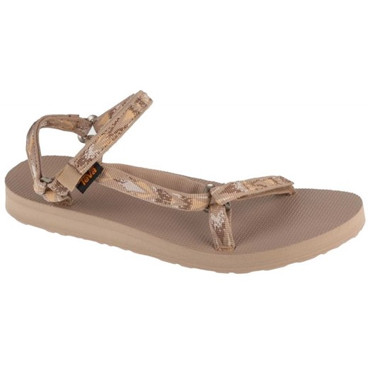 Sandały Teva Original Universal Slim Sandals 1150110-ASW beżowy ze sklepu ButyModne.pl w kategorii Sandały damskie - zdjęcie 179672130
