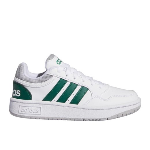 Buty adidas Hoops 3.0 K IG3830 białe ze sklepu ButyModne.pl w kategorii Buty sportowe dziecięce - zdjęcie 179672141