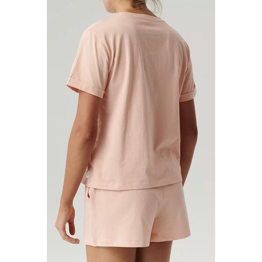 Atlantic bawełniana piżama damska NLP-487-BRZOSKWINIOWY, Kolor brzoskwiniowy, Rozmiar S, ATLANTIC ze sklepu Intymna w kategorii Piżamy damskie - zdjęcie 179673154