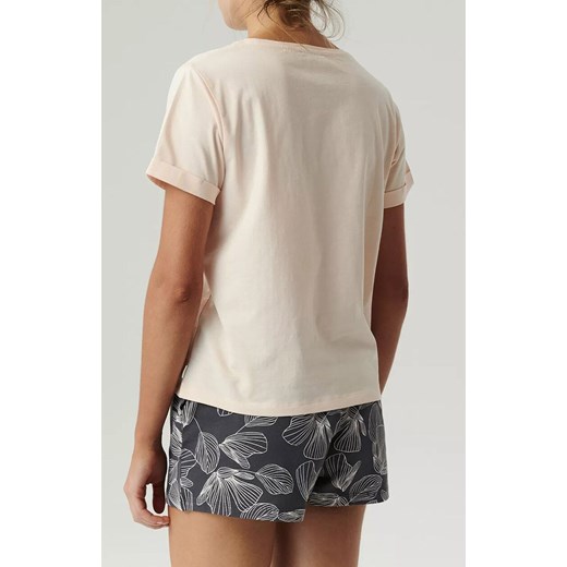 Atlantic bawełniana piżama damska NLP-489-PUDJ_GRF, Kolor różowo-grafitowy, Rozmiar 2XL, ATLANTIC ze sklepu Intymna w kategorii Piżamy damskie - zdjęcie 179673171