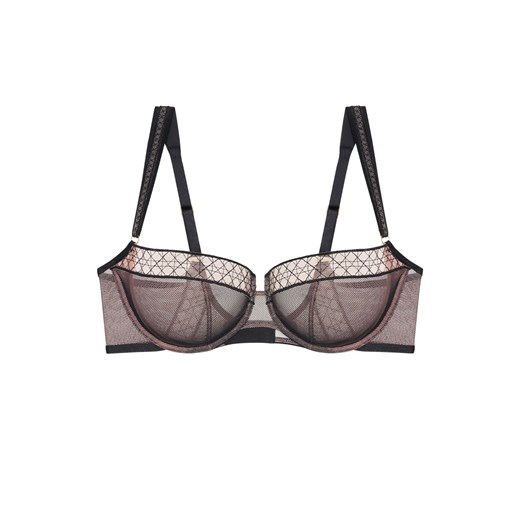 Triumph biustonosz z fiszbinami Palina Cosmic Heartbeat 10222440-0004, Kolor czarny, Rozmiar 90B, Triumph ze sklepu Intymna w kategorii Biustonosze - zdjęcie 179673234