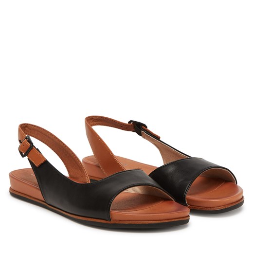 Sandały Jana 8-28160-42 Czarny Jana 40 eobuwie.pl