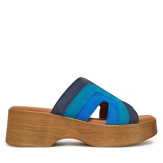 Klapki Gabor 64.521.16 Niebieski Gabor 35 eobuwie.pl