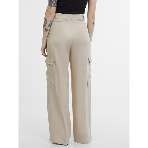 orsay Bojówki w kolorze kremowym 38 okazja Limango Polska