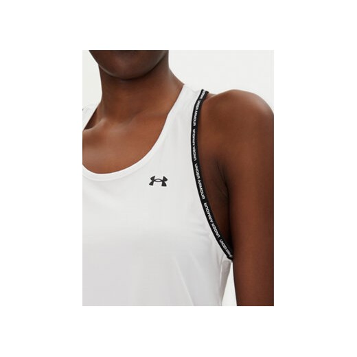Under Armour Top Tech Knockout 1389851 Biały Regular Fit Under Armour XS MODIVO
