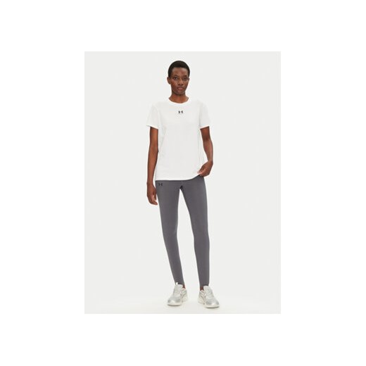Under Armour Koszulka techniczna Rival Core 1383648 Biały Regular Fit Under Armour XS MODIVO