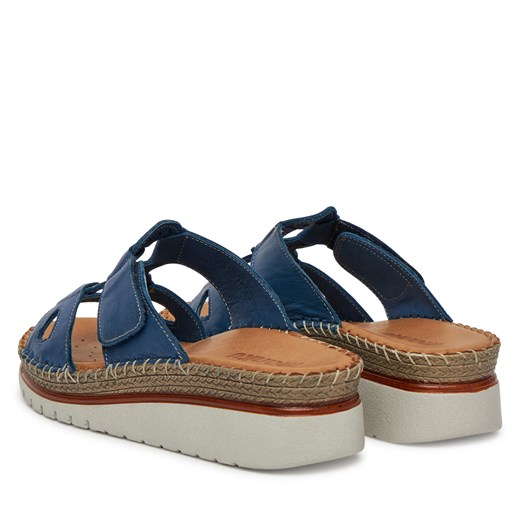 Klapki Manitu 900157 Niebieski Manitu 37 eobuwie.pl