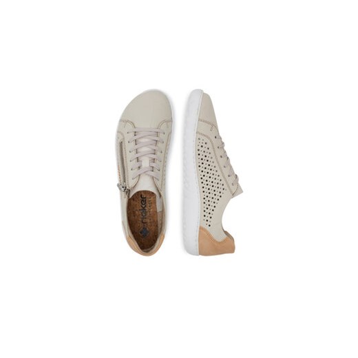 Rieker Sneakersy 52824-60 Beżowy Rieker 39 MODIVO